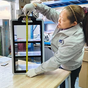 QC spot check of snus display stand supplier QC spot check of snus display stand supplier